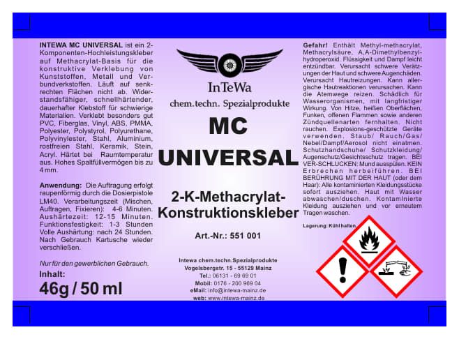 MC Universal Konstruktionskleber