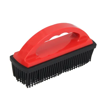 Gummi Anti-Haarbürste mit Griff