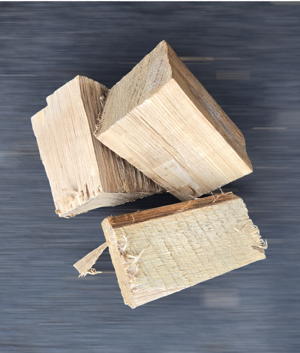 Chunk ou morceaux de bois de chêne pour fumoir