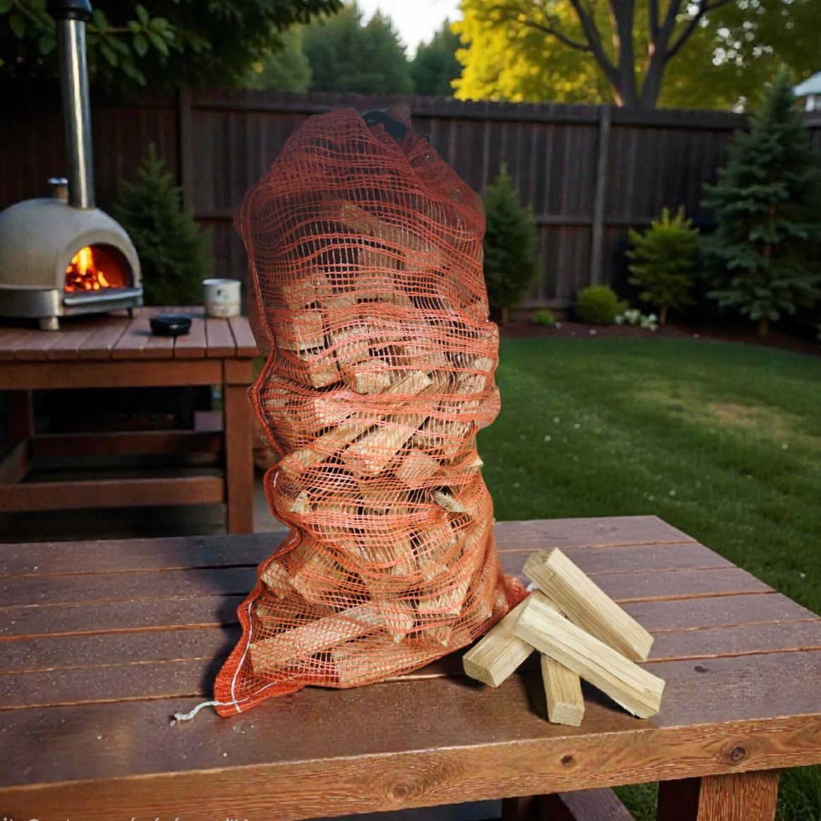 Bois pour four à pizza petite taille