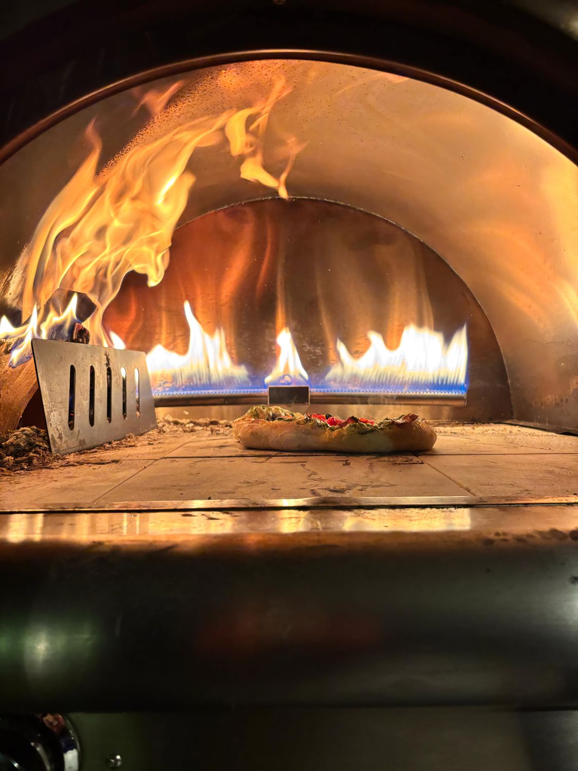 Large size pizza oven Pit Boreal