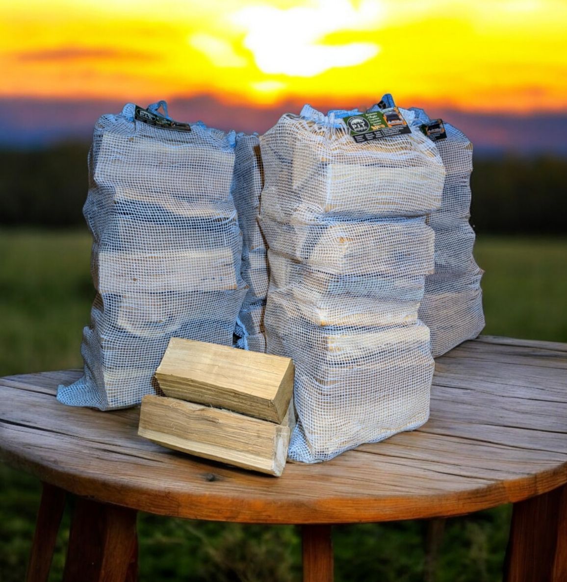 Wood split for smoker