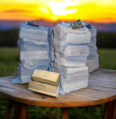 Wood split for smoker