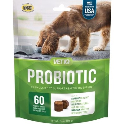 VET IQ Probiotic Soft Chew 60ct.