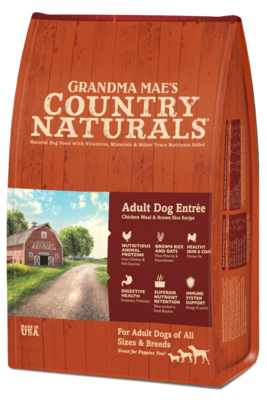 Grandma Mae&#39;s Country Naturals Adult Sensitive Stomach Entrée 4lb