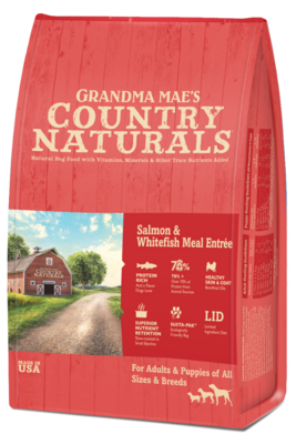Grandma Mae&#39;s Country Naturals Salmon &amp; Whitefish Meal Entrée
