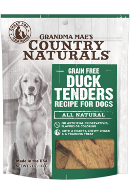 Grandma Mae&#39;s Country Naturals Grain-Free Duck Tenders 5oz