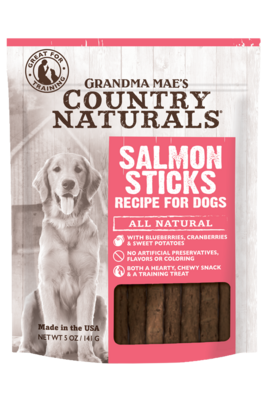 Grandma Mae&#39;s Country Naturals Salmon Sticks 5oz