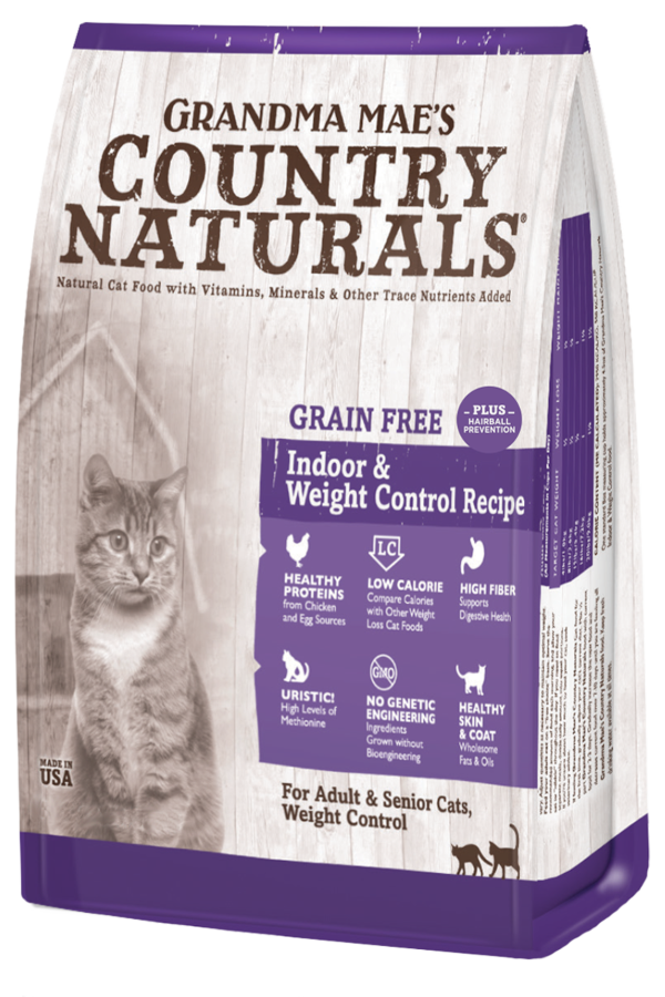 Grandma Mae&#39;s Country Naturals Grain-Free Indoor &amp; Weight Control, Size: 4lb