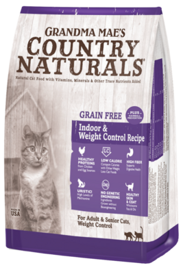Grandma Mae&#39;s Country Naturals Grain-Free Indoor &amp; Weight Control