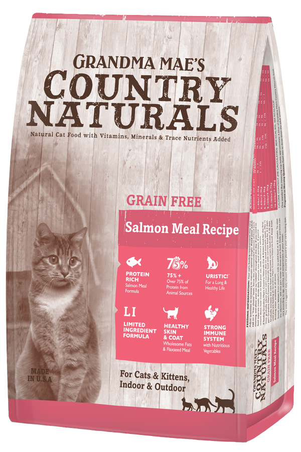 Grandma Mae&#39;s Country Naturals Grain-Free Salmon Entrée, Size: 3lb