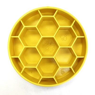 SodaPup eBowl Honeycomb Enrichment Bowl Dog Slow Feeder