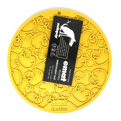 SodaPup emat Duckies Design Enrichment Lick Mat With Suction Cups
