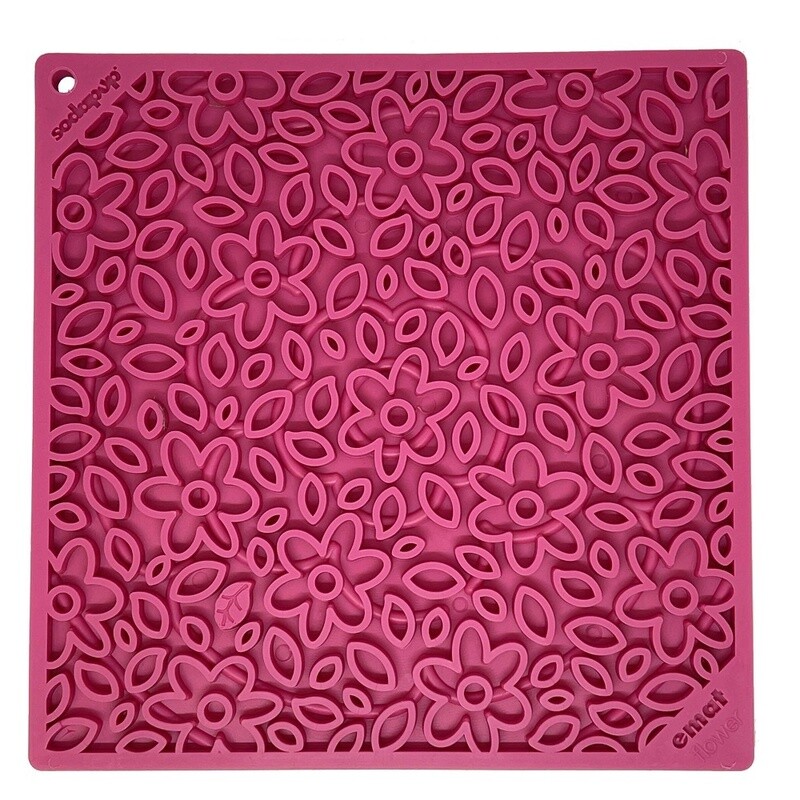 SodaPup emat Flower Power Design Enrichment Lick Mat