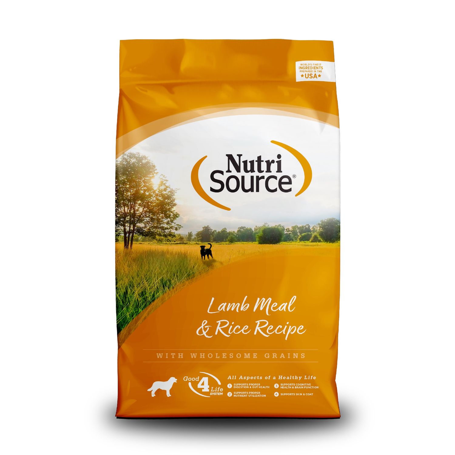 NutriSource Lamb Meal &amp; Rice Recipe, Size: 5lb