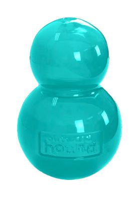 Planet Dog Double-Tuff TNT Interactive Treat-Dispenser Dog Toy Blue Medium