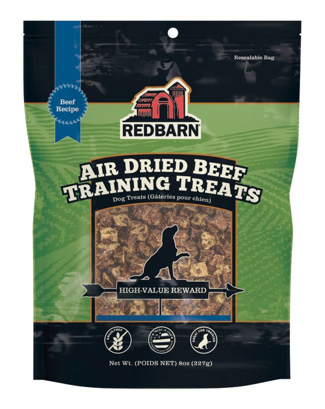 Redbarn Pet Products Air Dried Beef Training Treats 8oz