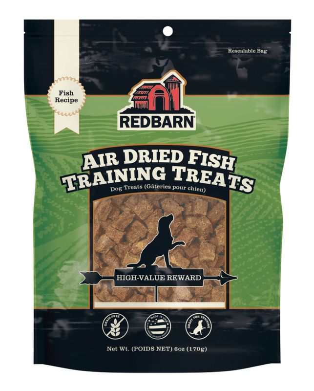 Redbarn Pet Products Air Dried Fish Training Treats 6oz