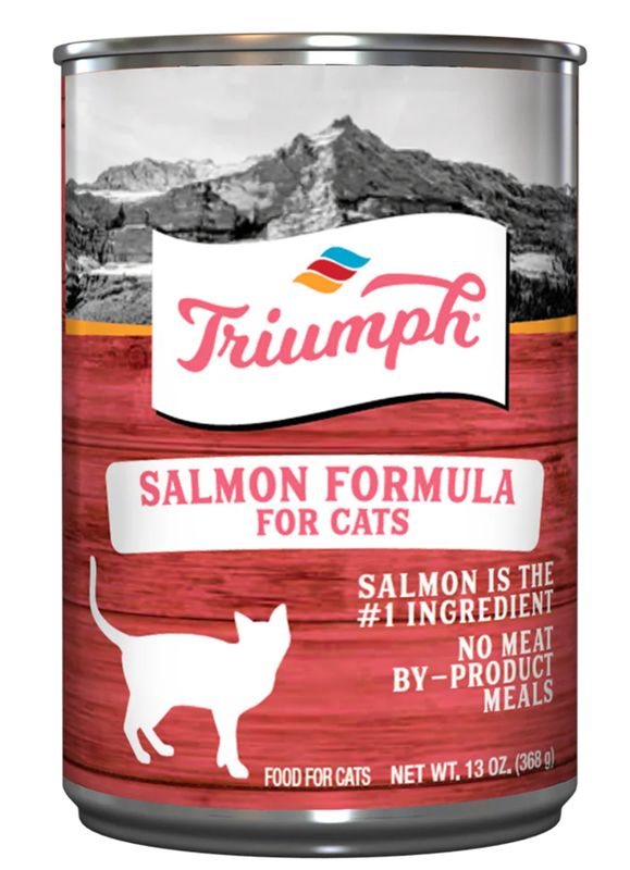 Triumph Wet Salmon Formula Cat Food 13oz