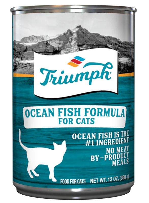 Triumph Ocean Fish Formula Wet Cat Food 13oz