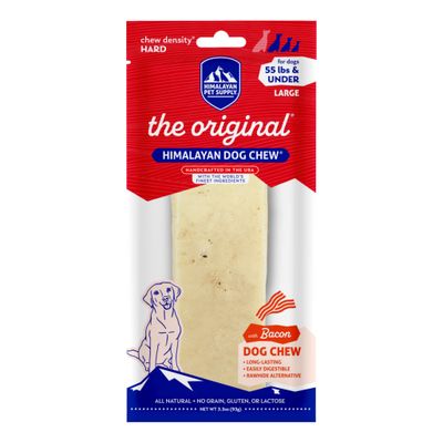 Himalayan Pet Supply Himalayan Chew Bacon Flavor Large
