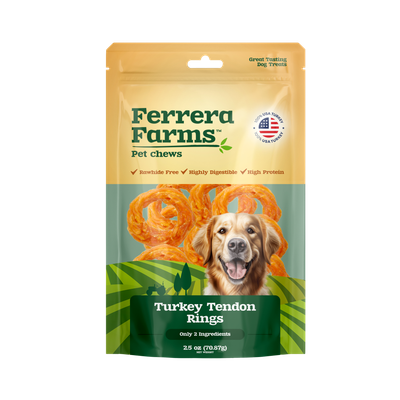 Ferrera Farms Turkey Tendon Rings 2.5oz