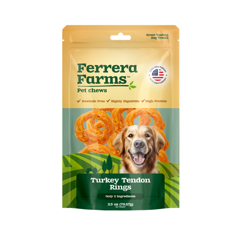 Ferrera Farms Turkey Tendon Rings 2.5oz