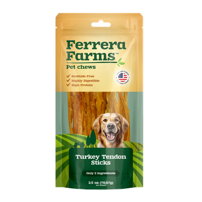 Ferrera Farms Turkey Tendon Sticks 2.5oz