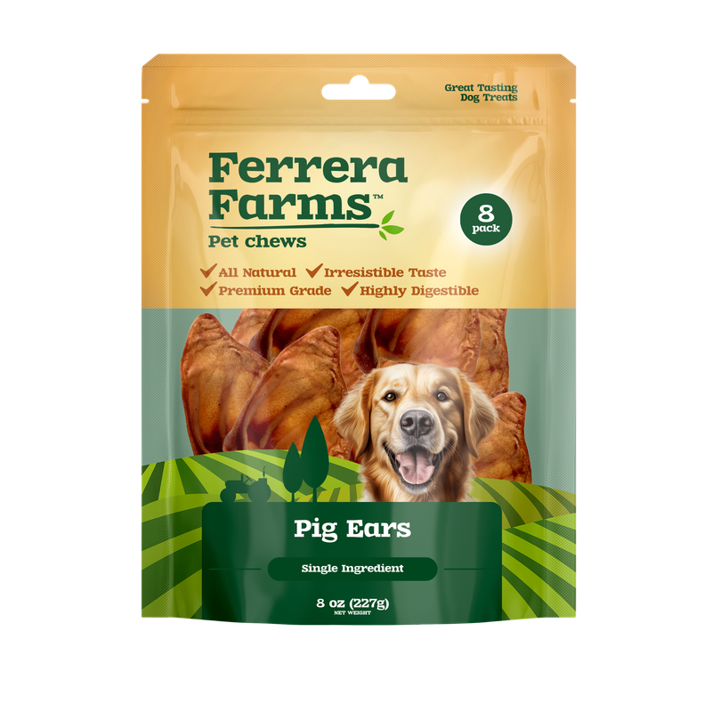 Ferrera Farms Pig Ears 8-Pack