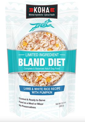Koha Limited Ingredient Bland Diet Lamb &amp; White Rice With Pumpkin 12.5oz