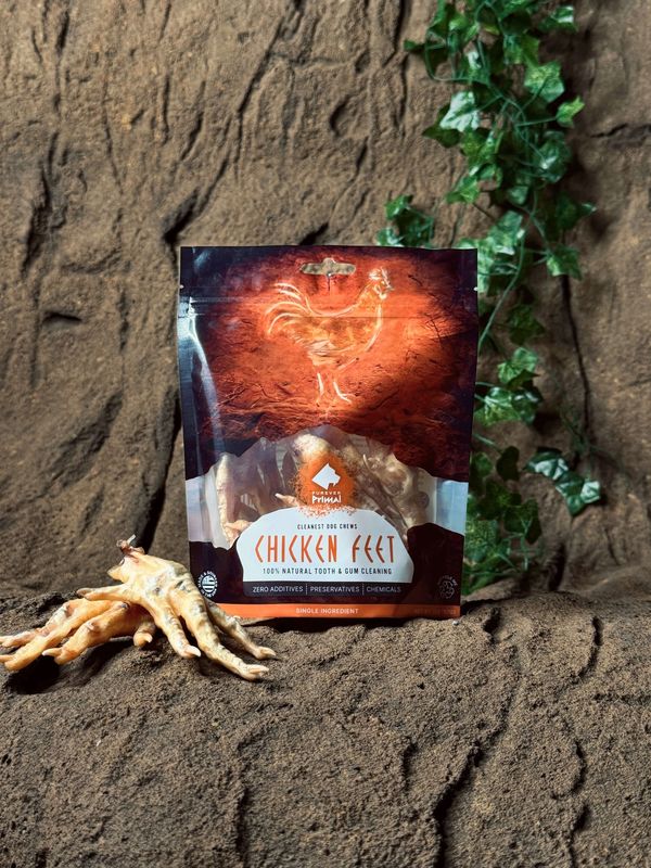 Furever Primal Chicken Feet 6ct