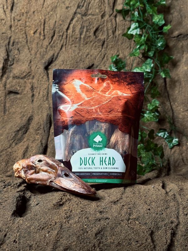 Furever Primal Duck Head 3ct