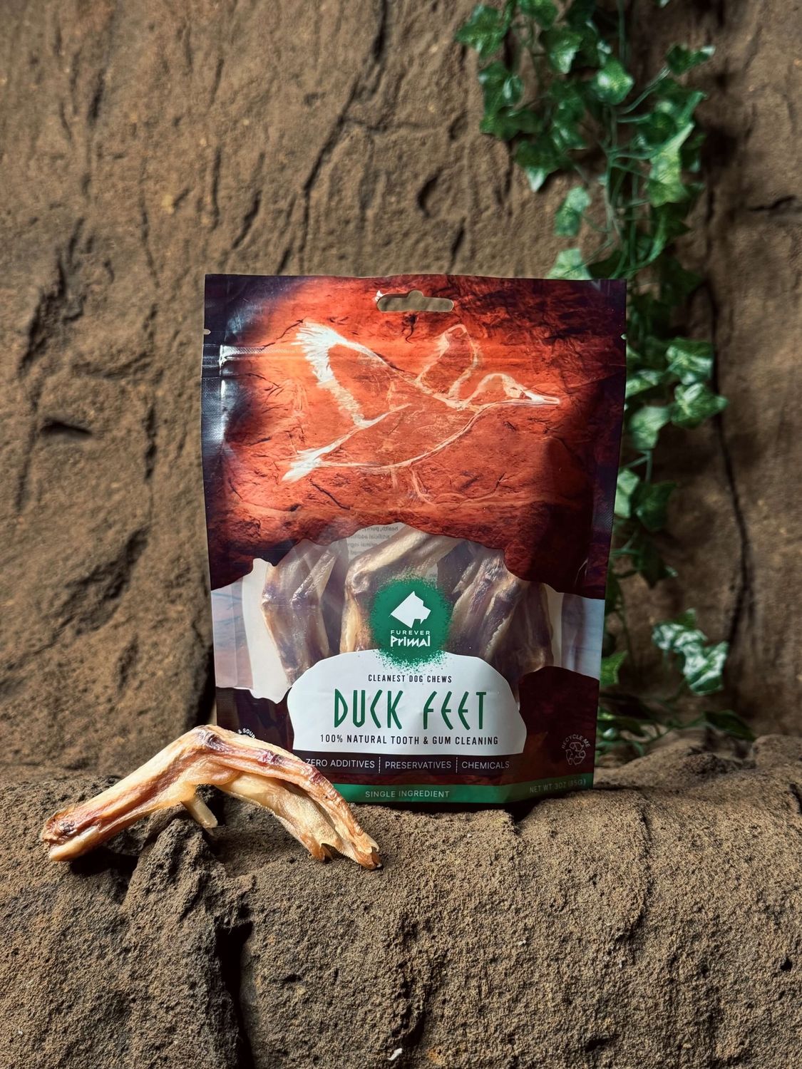 Furever Primal Duck Feet 6ct