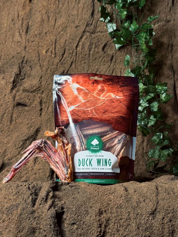 Furever Primal Duck Wing 3ct