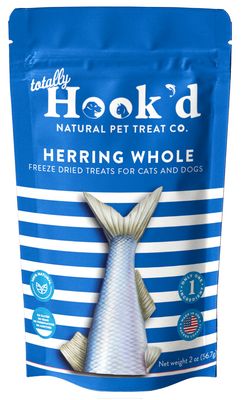 Totally Hook&#39;d Freeze Dried Whole Herring 2oz