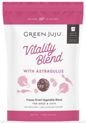Green Juju Vitality Blend Freeze-Dried Dog Food Topper