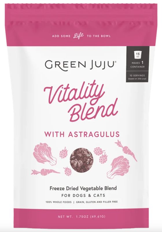 Green Juju Vitality Blend Freeze-Dried Dog Food Topper