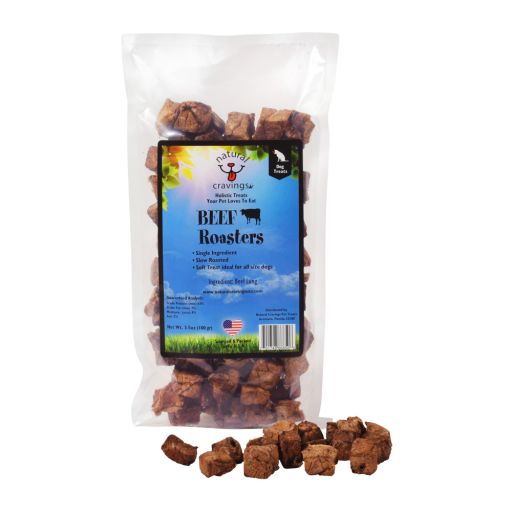 Natural Cravings Beef Roasters Lung Bites 3.5 oz