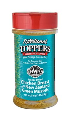 Northwest Naturals Freeze Dried Topper Chicken With Green Mussels 5oz