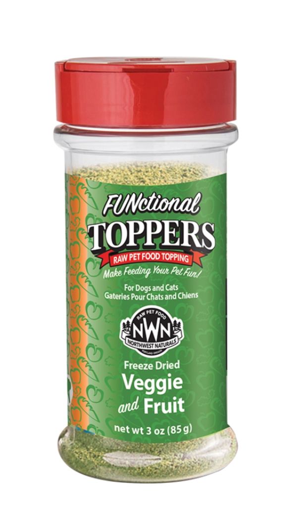 Northwest Naturals Freeze Dried Topper Veggie &amp; Fruit 3oz