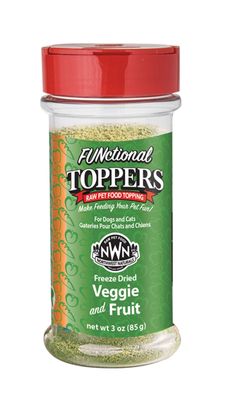 Northwest Naturals Freeze Dried Topper Veggie &amp; Fruit 3oz