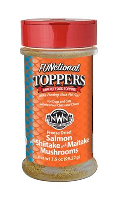 Northwest Naturals Freeze Dried Topper Salmon With Shiitake &amp;  Maitake Mushrooms 3.5oz