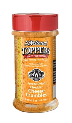 Northwest Naturals Freeze Dried Topper Cheddar Cheese Crumbles 5oz