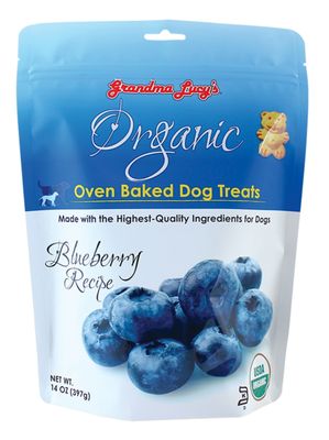 Grandma Lucy's Organic Blueberry Oven Baked Dog Treats 14oz