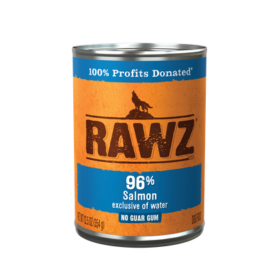 RAWZ Dog 96% Salmon 12.5oz