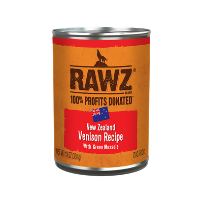 RAWZ 94% Venison with Green Mussels Pâté for Dogs