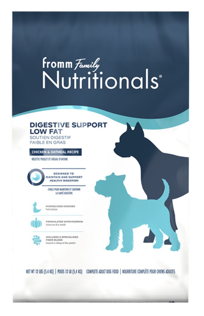 Fromm Nutritionals Digestive Support Low Fat Chicken and Oatmeal Dog