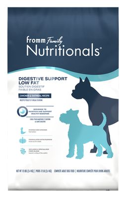 Fromm Nutritionals Digestive Support Low Fat Chicken and Oatmeal Dog
