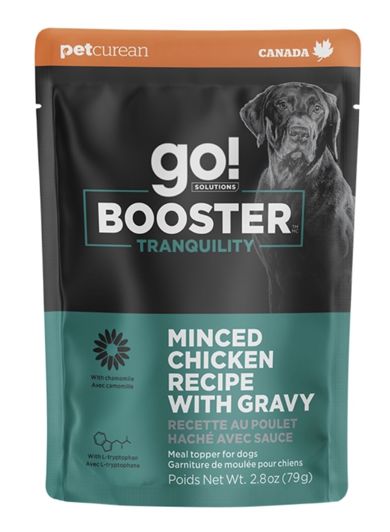 Petcurean Go! Booster Tranquility Minced Chicken With Gravy 2.8oz
