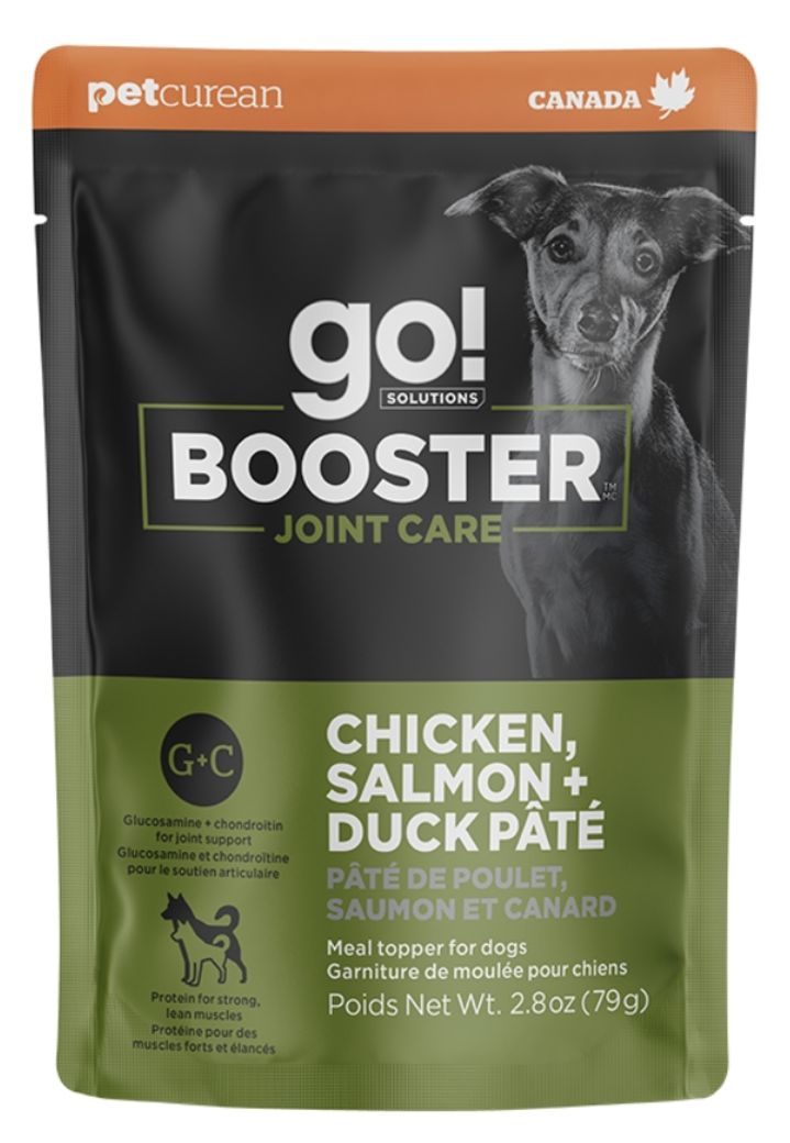 Petcurean Go! Booster Joint Care Chicken, Salmon + Duck Pate 2.8oz